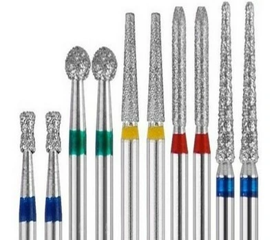 Diamond Dental Burs Dental Diamond Burs for Crown Preparation Manufacturers